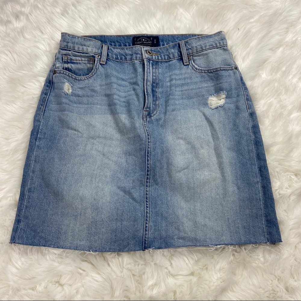 Lucky brand denim skirt
